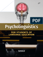 Psycholinguistics For Students of Language Education