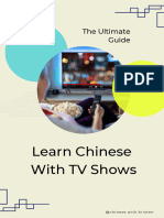 Learn Chinese With TV - The Ultimate Guide