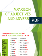 Comparison of Adjectives and Adverbs