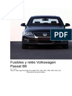 Fusibles y Relés Volkswagen Passat B6