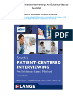 Smith's Patient Centered Interviewing: An Evidence-Based Method. ISBN 0071760008, 978-0071760003