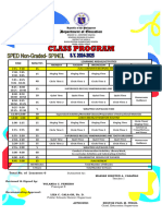 Marian Class Teachers Program S.Y. 2024 2025