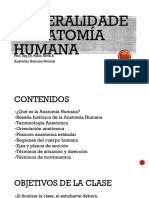 1 Generalidades Anatomã - A Humana