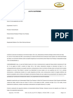 Auto Supremo: Estado Plurinacional de Bolivia Organo Judicial