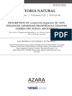 2019 MATALLANAS y PIACENTINO Careproctus Fueguensis Historia-Natural