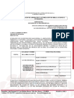 Oficio de Notificacion de Aprobacion y Autorizacion de Obras, Acciones e Inversiones