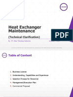 Heat Exchanger Maintenance Rev.00