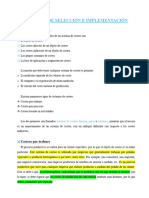 Resumen M2-L2 - Criterio de Selección e Implementación