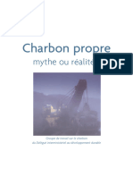 Charbon Propre: Mythe Ou Réalité ?