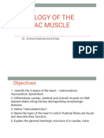 Histology of The Cardiac Muscle: Dr. Ahmed Mohammed Elias