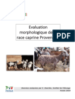 2019 Evaluation Morphologique de La Race Caprine Provenc3a7ale