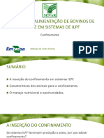 Aula 02 - Nutrição de Bovinos de Corte em Sistemas de ILPF - Confinamento