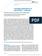 Blockchain Technology Applications in Healthcare Supply Chains A Review