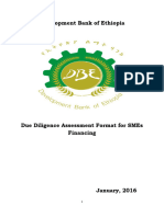 Due Diligence Assessment Format For SME 2