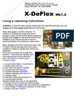 X Eng at Foundry 4x4 X-Deflex Instructions