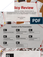 Policy Analysis On CMC No 36, 2021