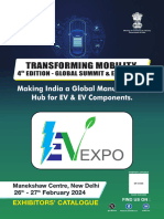 Ev Expo Exhibitors Catalogue 2024