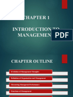 Chapter 1 - Introduction To Management