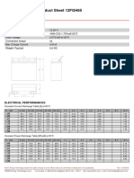 12v 18ah Fiamm Battery Data Sheet