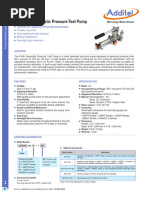 914A Handheld Pneumatic Pressure Test Pumps