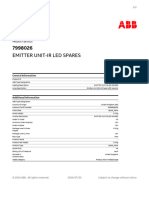 Emitter Unit-Ir Led Spares: Product-Details