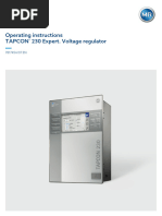 Operating Instructions Tapcon 230 Expert. Voltage Regulator: The Power Behind Power