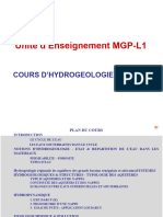 ++ Cours Hydro General Master 1