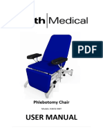 Extraction Chair - Phlebotomy-Chair-USER-MANUAL