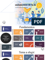 Taller de Fundamentos de La Fe