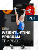 GS Weightlifting Program Template 1