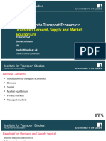 TRAN5015TransEcon2023 Lec1 Demand Supply