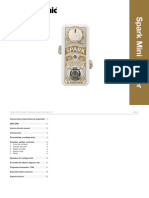 TC Electronic Spark Mini Booster Manual Spanish