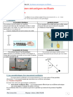 Systèmes Mécaniques Oscillants