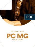 Caderno de Questões 2º Simulado PC MG