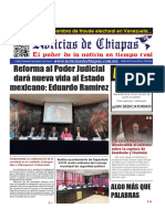 Periódico Noticias de Chiapas, Edición Virtual Martes 30 de Julio de 2024