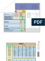 Calculo de Torque X Forca Axial