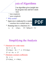 Analysis of Algorithms