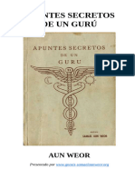 1952 Samael Aun Weor Apuntes Secretos de Un Guru