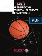 Drills For Improving Basic Technical Elements in Basketball Excerpt