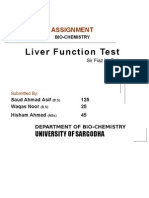 Liver Function Test: Assignment