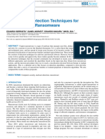 A Survey On Detection Techniques For Cryptographic