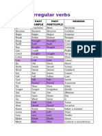 Irregular Verbs