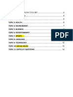 Forecast WRITING TASK 2 Quy III Nam 2023