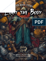 Loot The Body Game Masters Edition