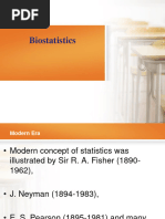 Chapter-1 (Introduction To Biostatistics)