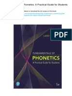 Fundamentals of Phonetics: A Practical Guide For Students. ISBN 0135206499, 978-0135206492