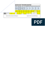 HSE Training Matrix-2024