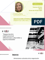 Negociación Internacional Diferencias Culturales y Oportunidades