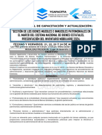 Ebs&gcp - Gestión Bienes Muebles e Inmuebles Patrimoniales en El Marco Del Sistema Nac. de Bienes Estat. Presentación Del Inventario Mobiliario 2024 - 21, 22, 23 y 24 de Agost. 2024