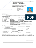 Admission Form